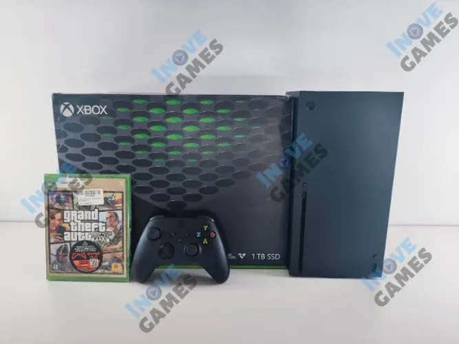 Xbox Series X 1TB Seminovo + Jogo de Brinde | Pego seu Console de Entrada!!!