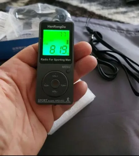 Radio FM novo na caixa