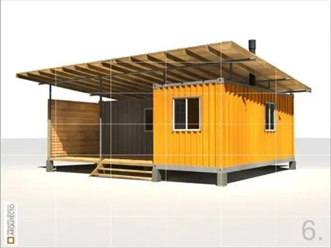Casa container dois quartos ou kitnet diversos modelos medidas