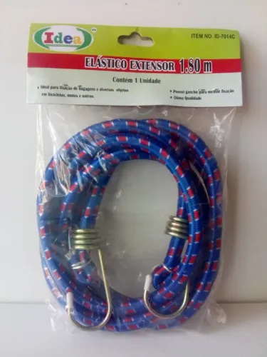 Elástico Extensor Para Carga Carro / Moto / Bicicleta - 1,80 Metros (R$ 15,00 Cada)