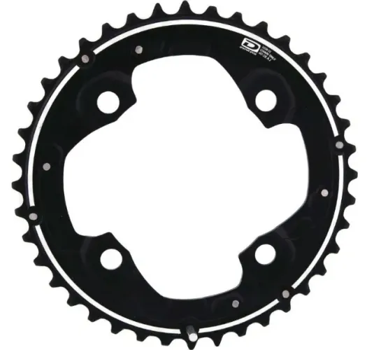 Coroa Dupla Pedivela Mtb Shimano Deore M615 40 dentes AJ 2x10 Bcd 104mm 10v 7099