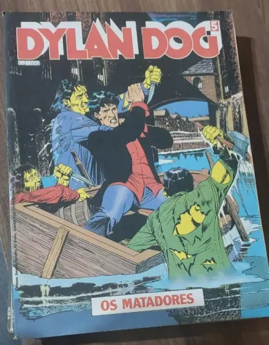 Dylan Dog - 5 Os matadores - Série Record 1991