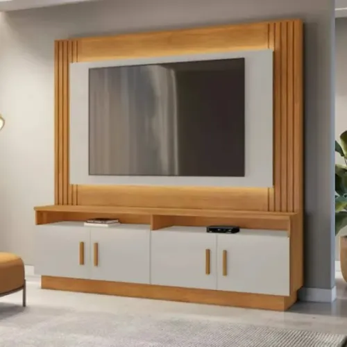 "Beleza e Funcionalidade: Estante Home Regalo Candian da JCM Móveis para Transformar sua S
