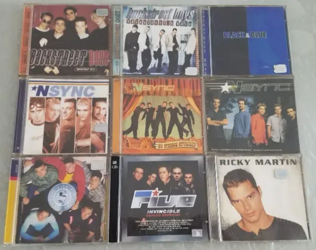 CD Pop Backstreetboys Five N Sync Ricky Martin