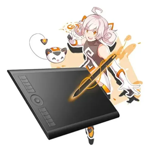 Mesa Digitalizadora M10K PRO?Veja sua Ilustração Ganhar Vida