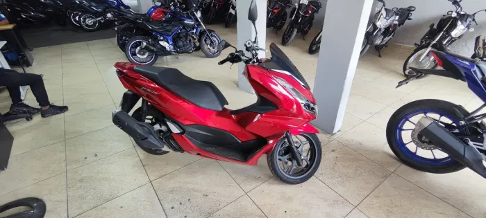 HONDA PCX 160 VERMELHA 2025 SHALON VEÍCULOS CARIACICA