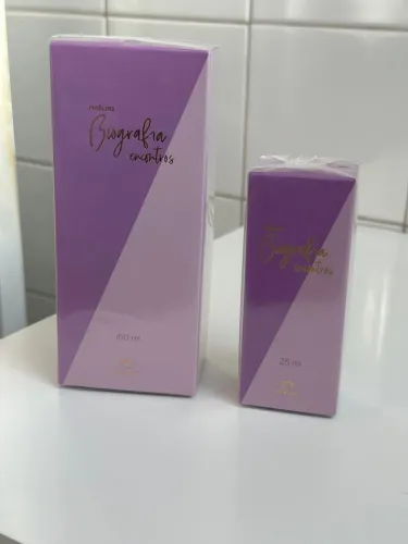 Kit Perfume Natura Biografia Encontros 100ml e 25ml