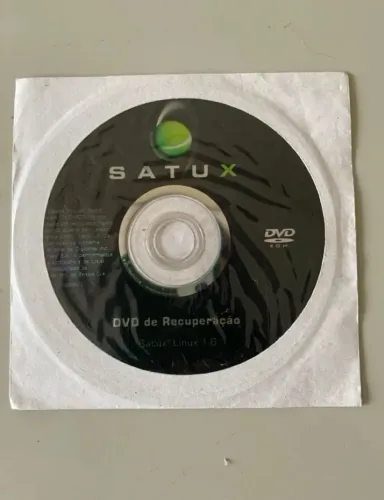DVD de Recuperação de Sistema - Satux Linux 1.6 