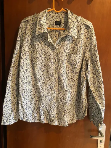 Camisas sociais de linho/algodão