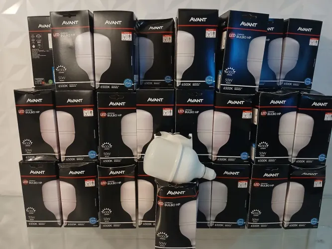 Lâmpadas LED Bulbo HP 4000 Lumens 50W 6500K Branca