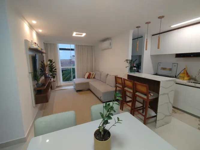Apartamento 2 quartos (1 suíte) no Centro | Elevador | 67m² | Santa Maria de Jetibá