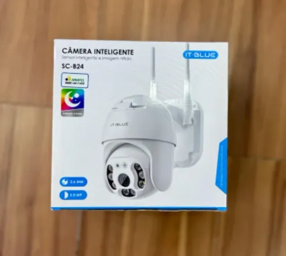Câmera de Segurança Inteligente IT-BLUE SC-B24