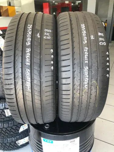 Kit 02 Pneus 235/50r19 Pirelli Scorpion 99h 1/2 (Usado) 1/2