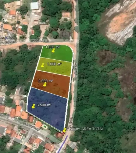 Lote à venda em rua pública, MONTE GORDO , Camaçari, BA