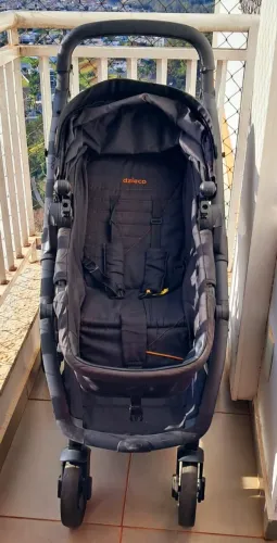 Carrinho de Bebê 3 em 1 Galzerano