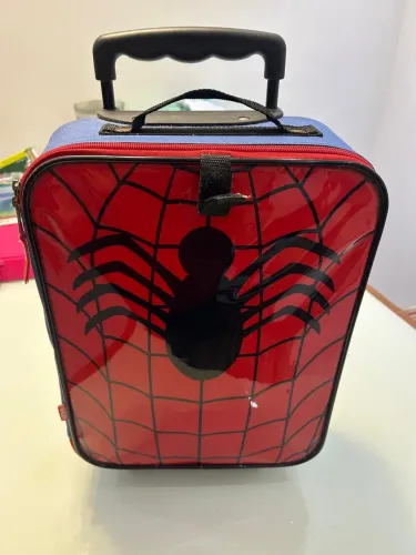 Mala do homem aranha da loja da dysney 