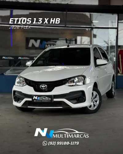 Toyota Etios X 1.3 Flex 16V 5P Mec. 2020