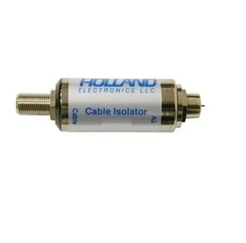 Isolador de Tensão para Cabo Coaxial de conector F