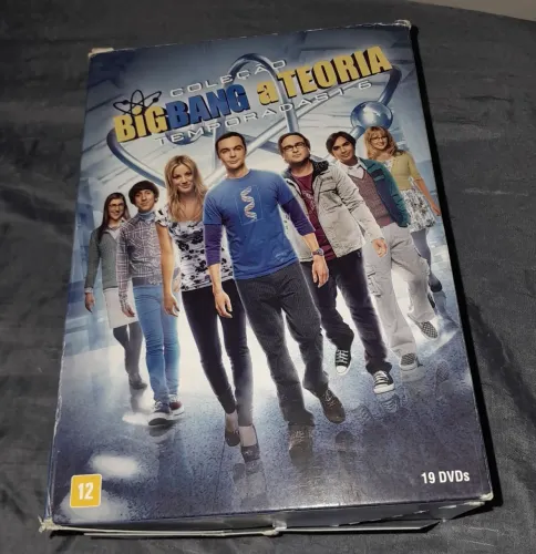 Box dvds big bang a teoria