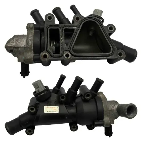 Carcaça Válvula Termostática Ford Ecosport Fiesta Rocam 1.0 1.6 2005 2012 | 5S6G8A586AB 