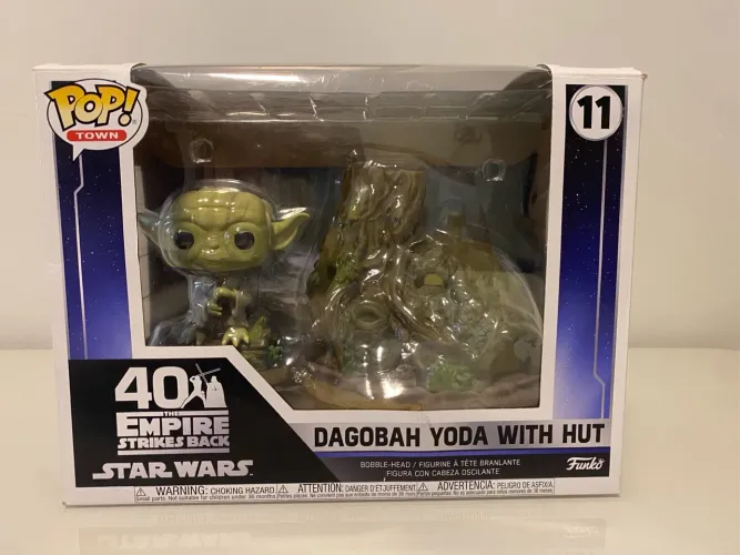 Funko Pop Star Wars Dagobah Yoda With Hut 11