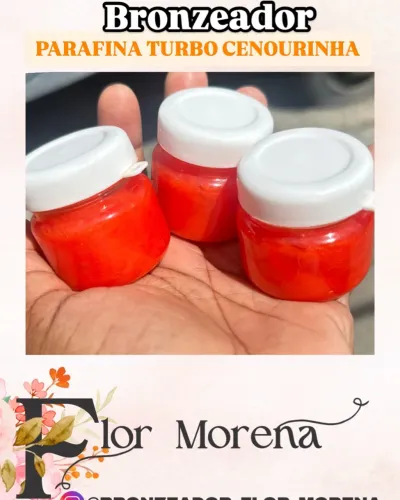Bronzeador Parafina Turbo Cenourinha 35g