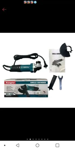 Esmerilhadeita lixadeira angular mengtai 110volts 1250W