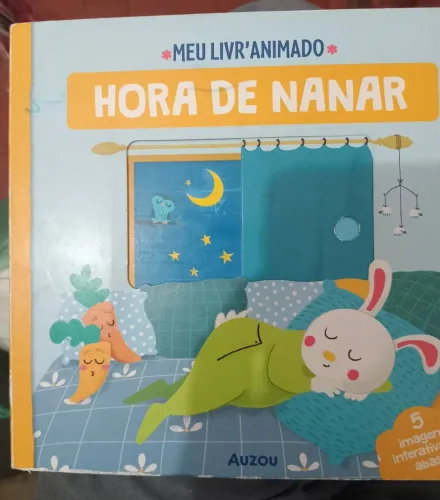 ATENÇÃO MAMÃES! LIVRO INFANTIL; "MEU LIVR'ANIMADO HORA DE NANAR"