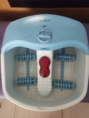 Bacia Hidromassageador para pés G-Tech