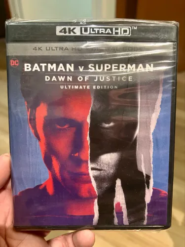 Blu-Ray 4K Batman vs Superman: Dawn of Justice Ultimate Edition