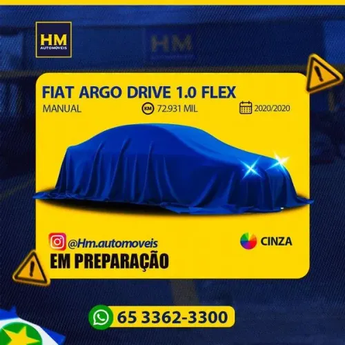 Fiat Argo 1.0 6V Flex. 2020