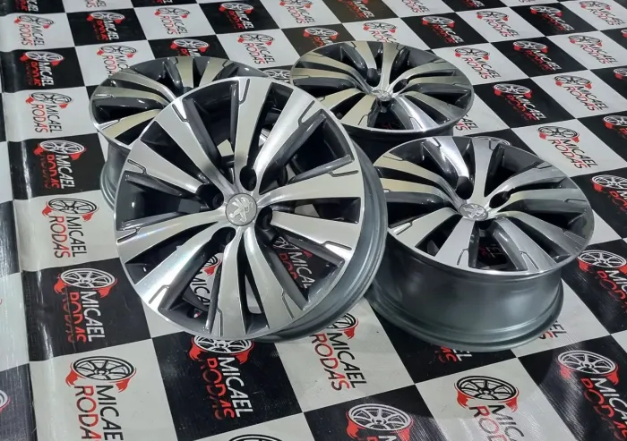 Jogo de Rodas aro 17 Peugeot 3008 Originais 4x108 Zeradas