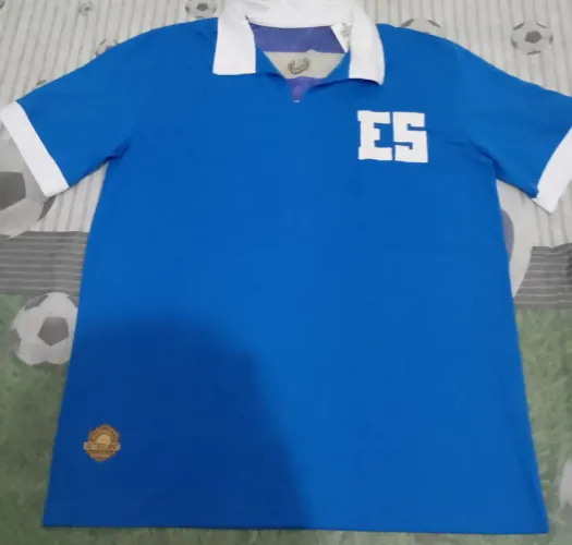 Camiseta GGG El Salvador 1982 Retro - Masculina