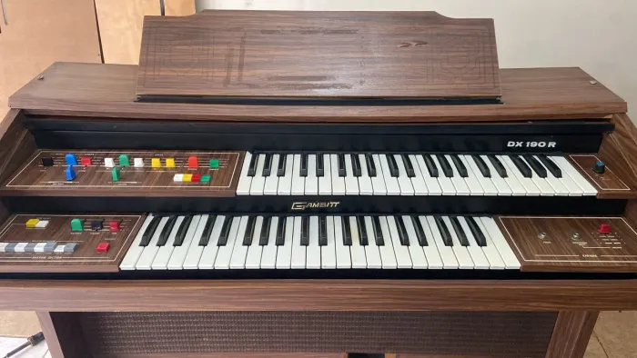 Órgão Eletrônico Gambit DX 190 R Ccb 