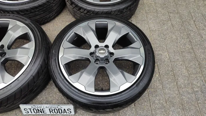 Rodas Chevrolet S10 aro 22" 6x139 com Pneus 