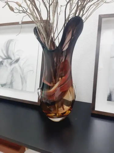 Vaso Decorativo de Vidro