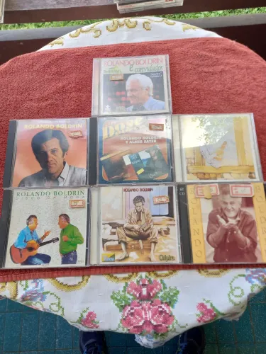 CDs de música sertaneja do Rolandinho Boldrin