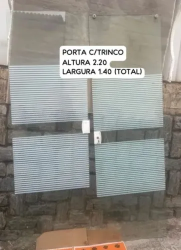 Porta de Vidro para Escritório