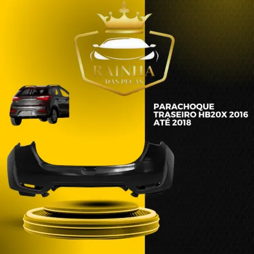 Parachoque Traseiro HB20X 2016 até 2018                                                   