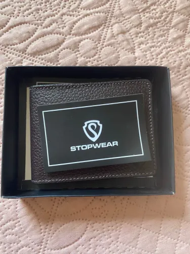 Carteira masculina de couro na cor marrom Campina Grande 