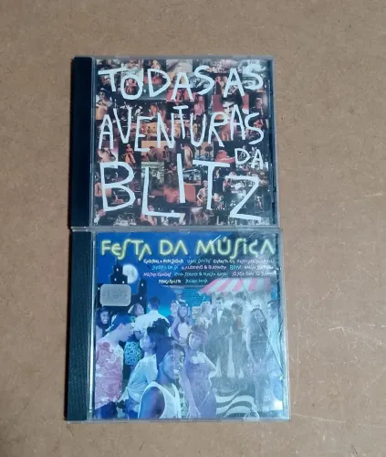 CDs Blitz e festa da musica