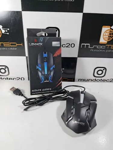 Mouse Gamer LEHMOX - Design Ergonômico