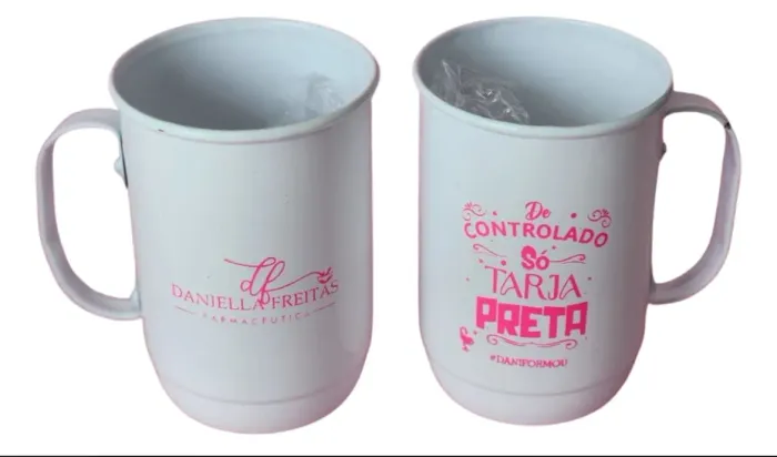 Caneca de Alumínio Personalizada