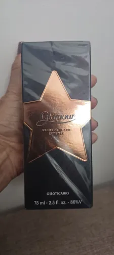 Perfume Glamour Secrets Black Intense 75ml