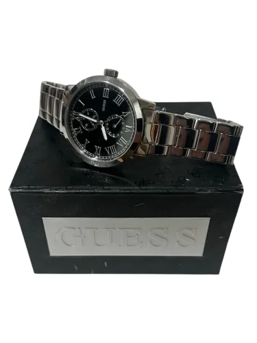 Relógio Guess Black Dial Mens Elegante