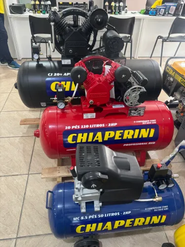 Compressores de Ar Profissionais a Pronta Entrega - Chiaperini (Novo)