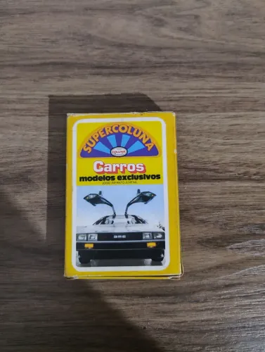 Jogo Supercoluna Carros Modelos Exclusivos nº 1002 - Completo e Original Anos 80