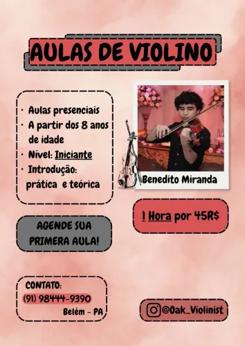 Aulas de Violino 