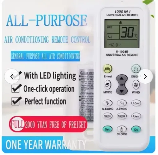 controle universal ar condicionado