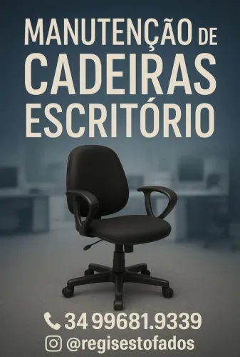 Manutenção de cadeiras de escritório e etc.